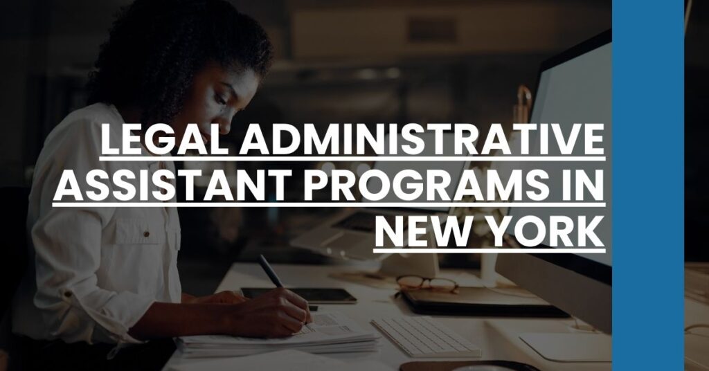 Legal Administrative Assistant Programs in New York Feature Image