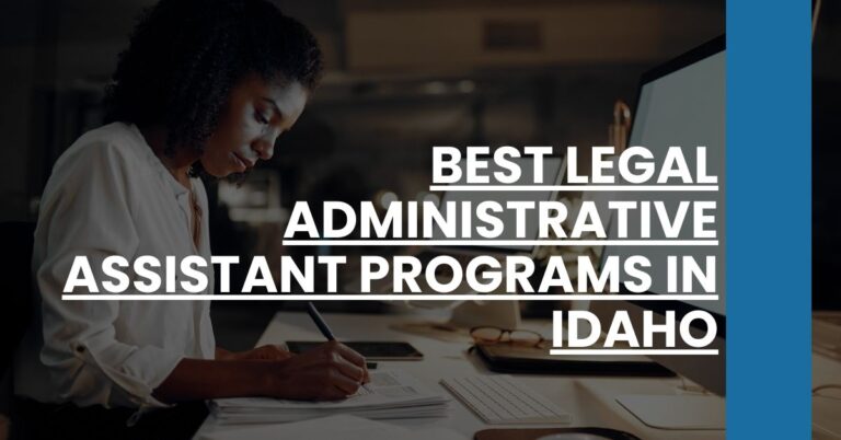 Best Legal Administrative Assistant Programs In Idaho Feature Image