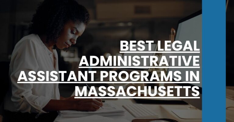 Best Legal Administrative Assistant Programs In Massachusetts Feature Image